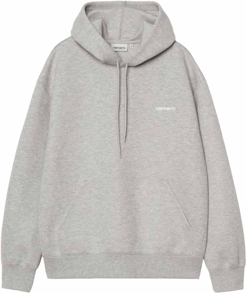Sweat à capuche - Hooded Alda Sweat Grey Heather / White en Coton - Taille S - Gris
