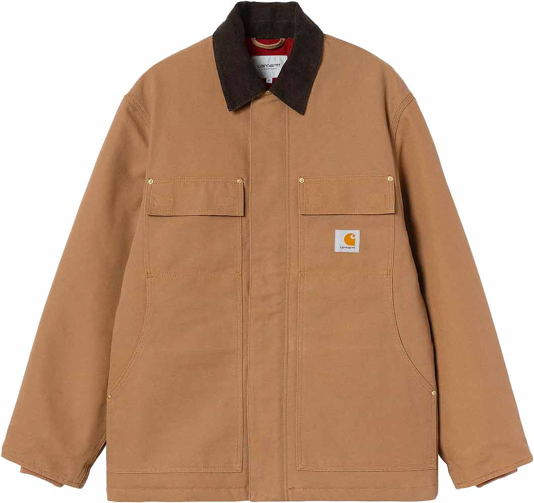 Blouson matelassé en coton biologique - OG Arctic Coat Hamilton Brown / Tobacco en Coton - Taille M - Marron