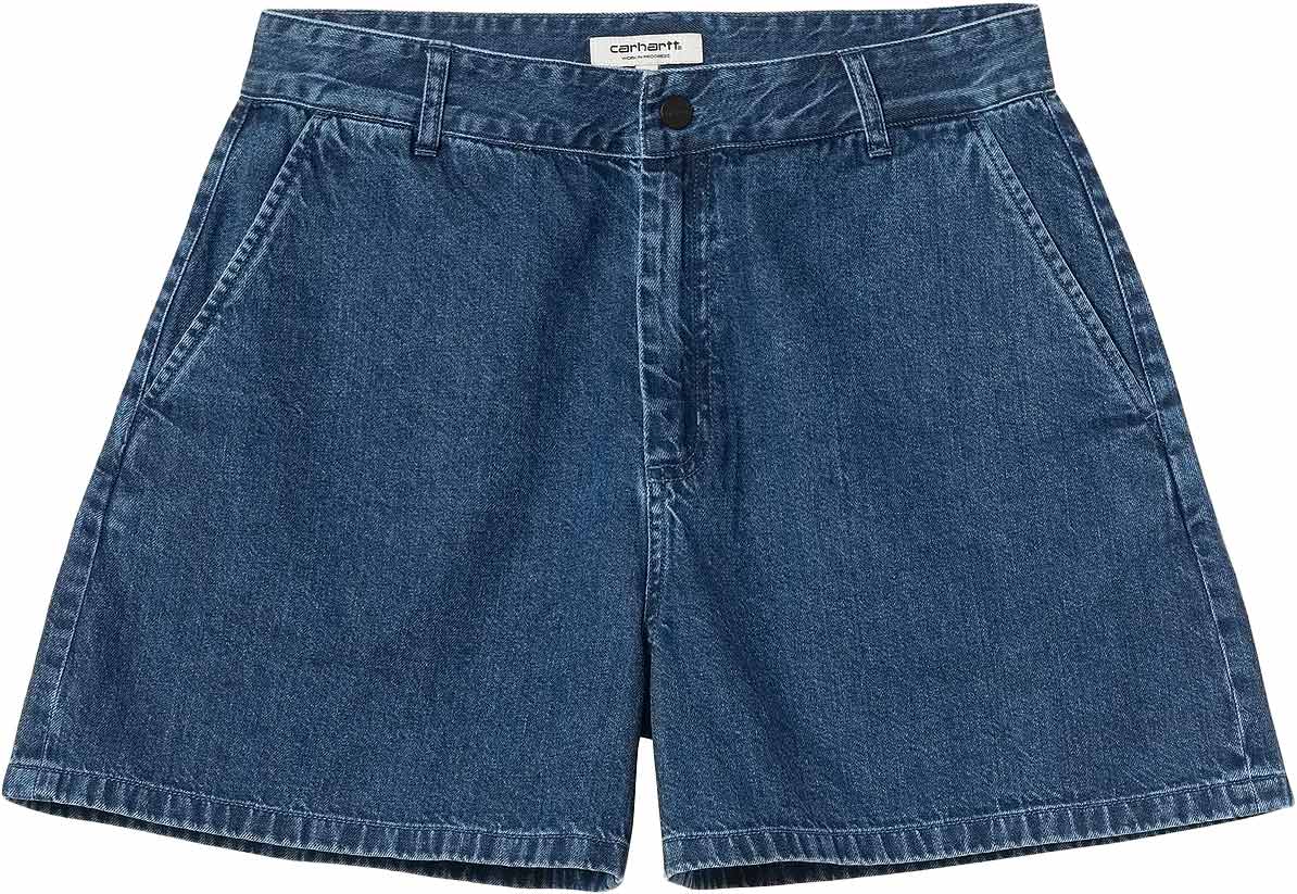 Short en jean décontracté - Lova Short W Blue en Coton - Taille XS - Bleu