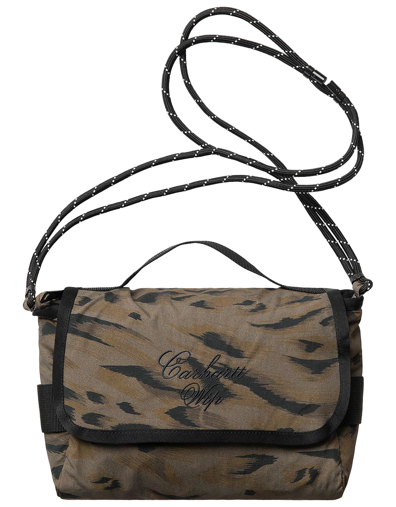 Sac épaule 2,7 L - Travon Shoulder Bag Duck Feather Print Cypress Black en Nylon - Kaki