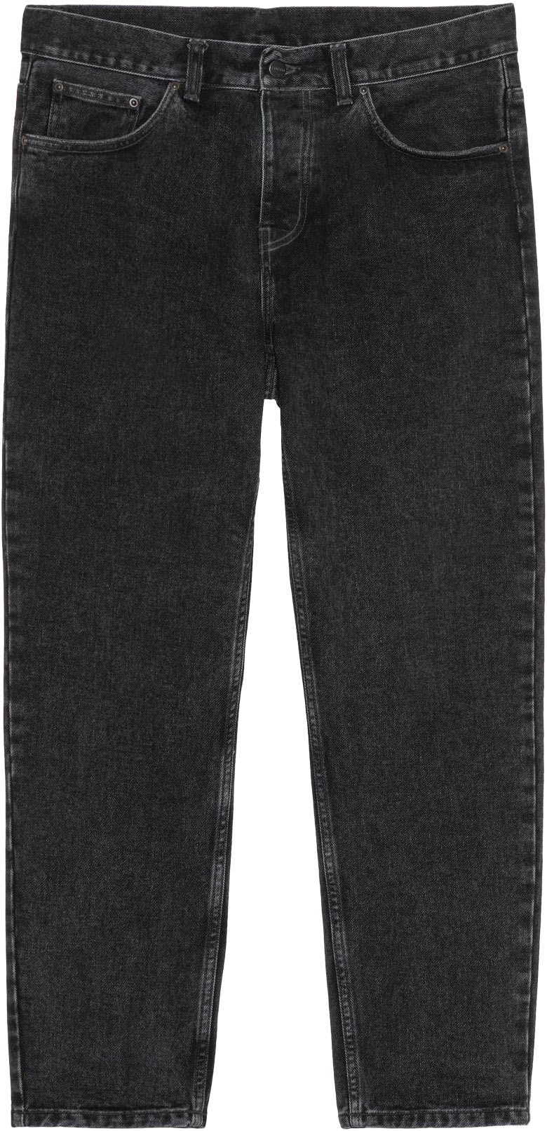 Jean décontracté en coton biologique - Newel Pant Denim Black Stone Washed en Coton - Taille 41 FR - Noir