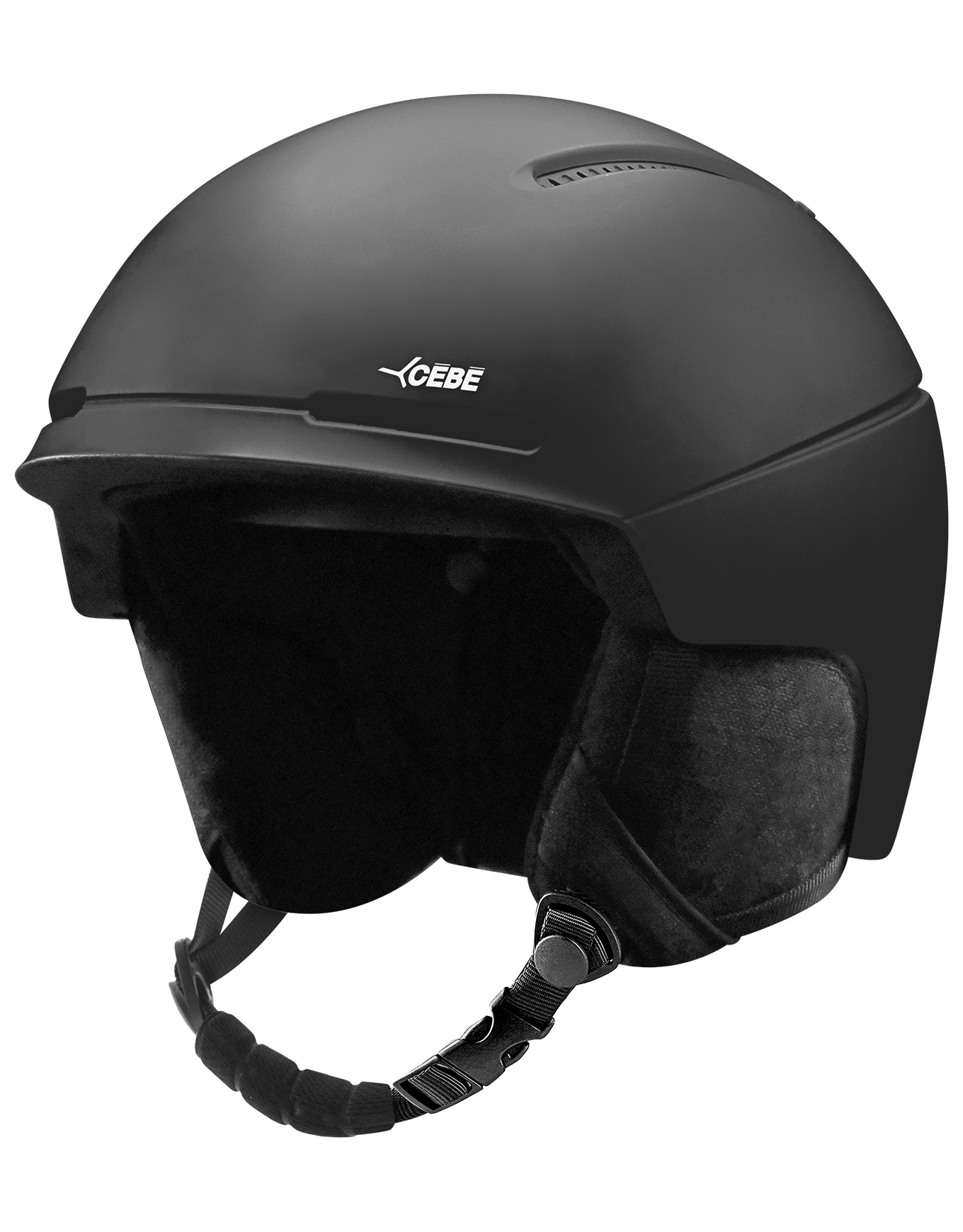 Skihelm Rise Black für Herren Größe 59-61 cm schwarz