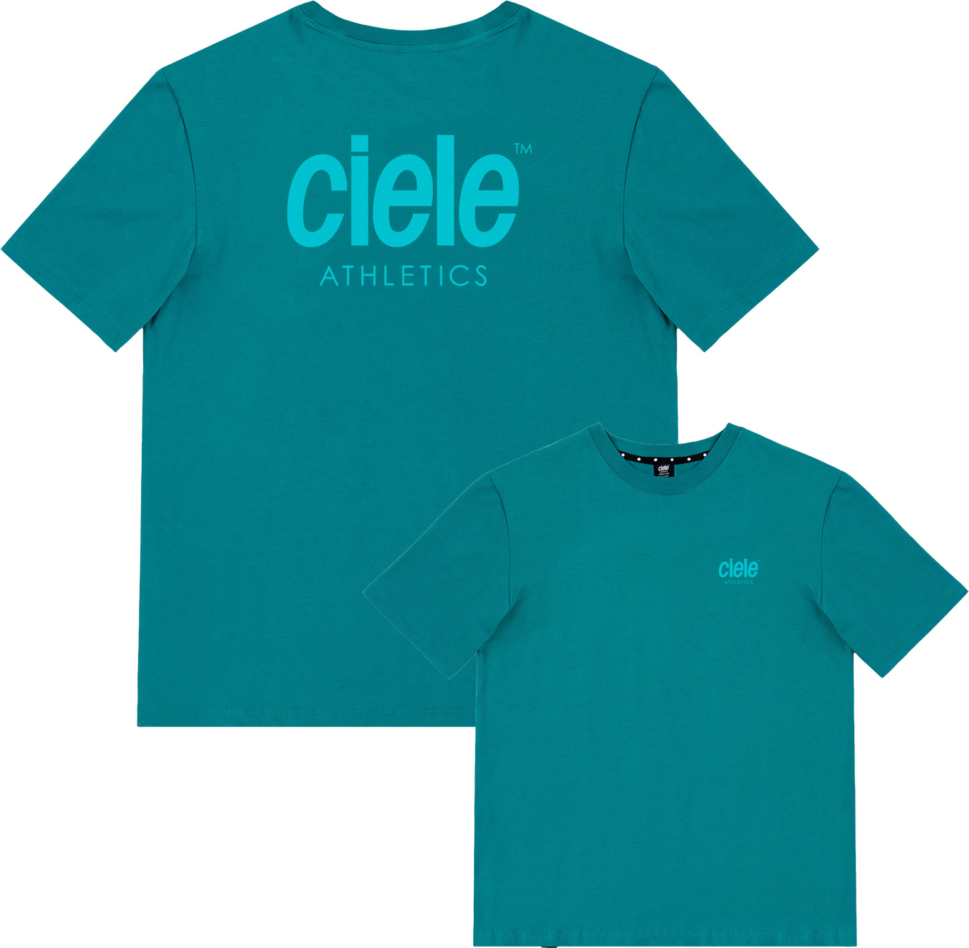 T-shirt en coton recyclé léger - U ORTShirt Athletics Harbor en Coton - Taille L - Bleu