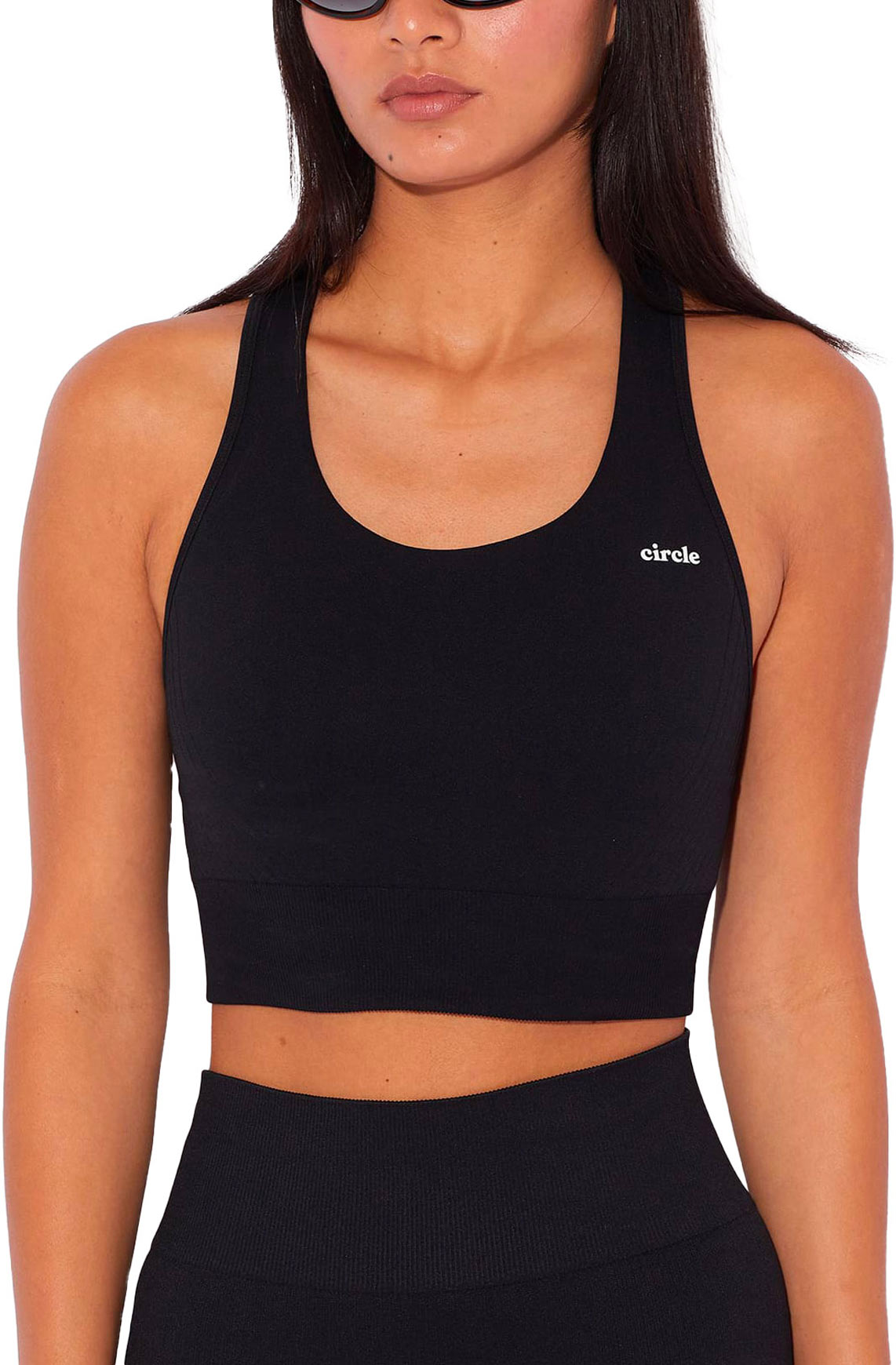 Brassière de trail/running - Level Up Bra Onyx Black - Taille M - Noir