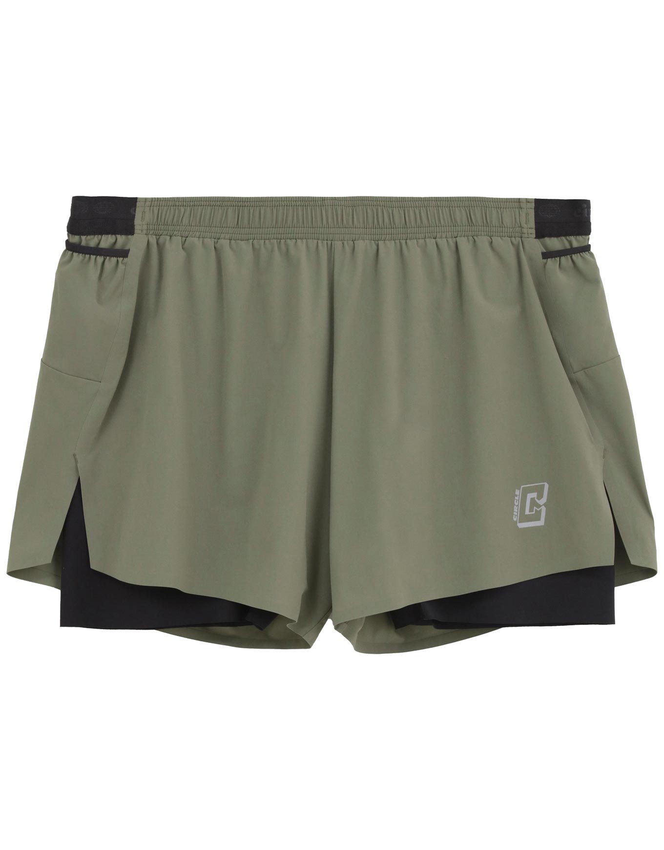 Short de trail/running - Legend Short 2in1 M Moss - Taille L - Vert