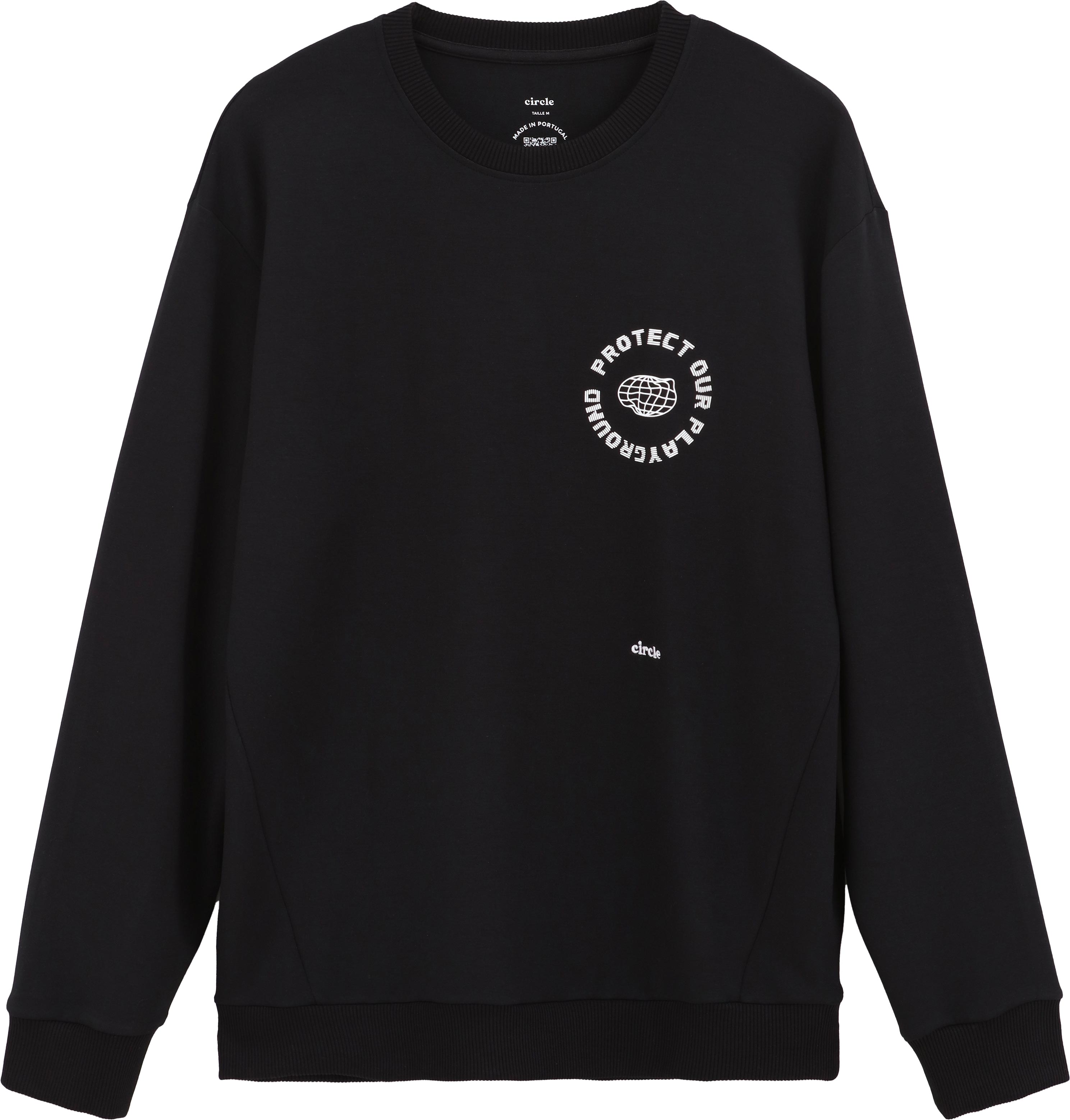 Sweat confortable - Crew Neck Get Lucky M Onyx Black - Taille M - Noir