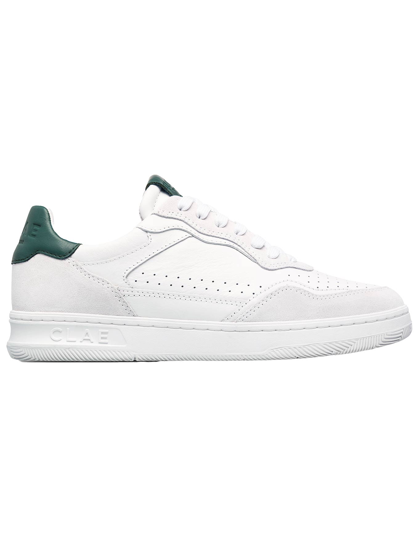 Sneakers en cuir - Haywood White Pine Needle en Coton - Taille 43 - Vert