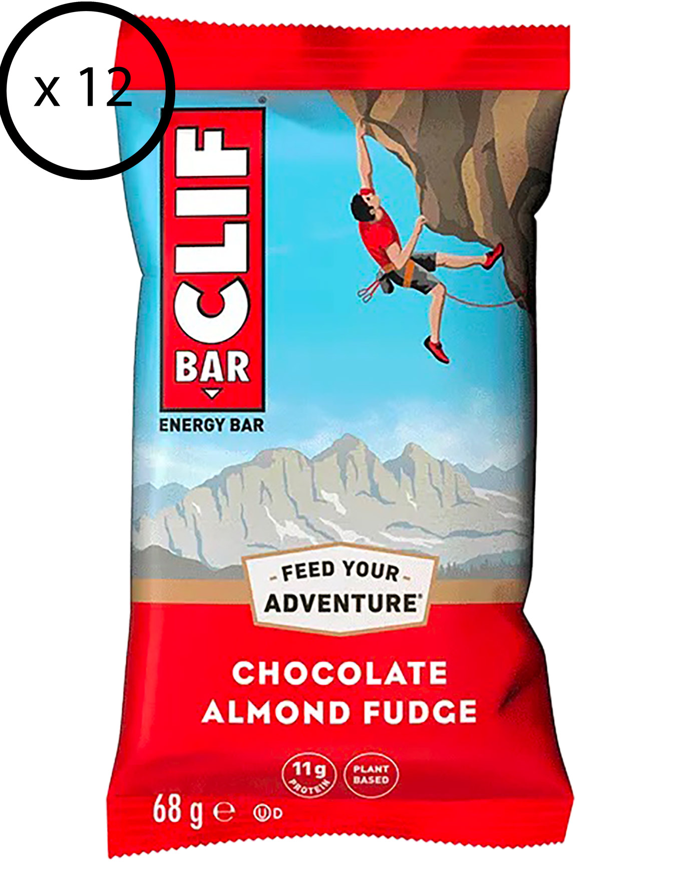 Clif Bar - 12er-Pack Energieriegel &ndash; Clif Bar - Pack Clif Bar Chocolate Al