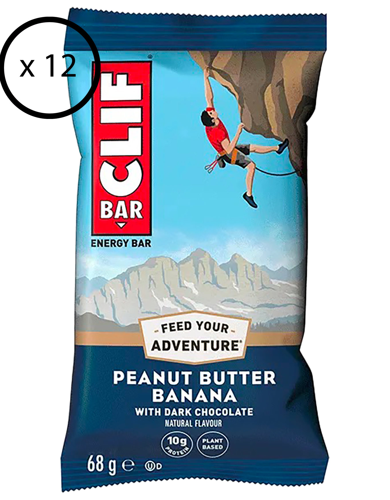 Clif Bar - 12er-Pack Energieriegel &ndash; Clif Bar - Pack Clif Bar Peanut Butte