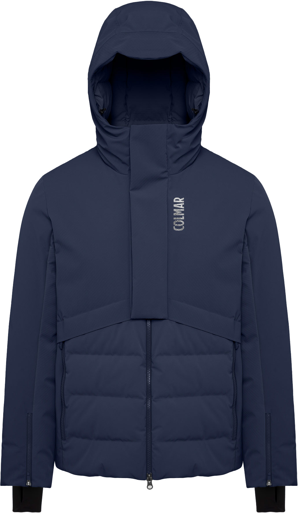 Veste de ski hybride chaude et imperméable - Men Hybrid Down Ski Jacket Navy Blue en Nylon - Taille L