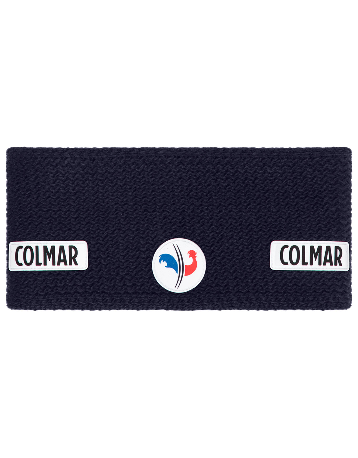 Technisches Stirnband Unisexe Headband Navy fĂĽr Herren aus Wolle Navy blau