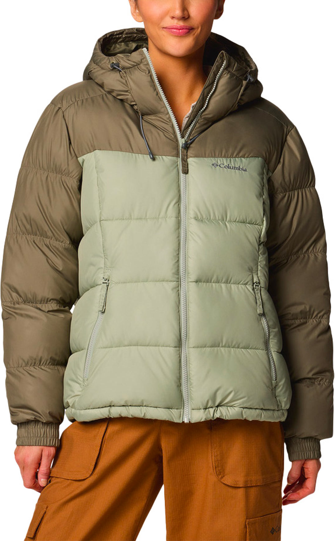 Doudoune chaude à capuche - Pike Lake™ II Insulated Jacket Stone Green, Safari - Taille M - Kaki