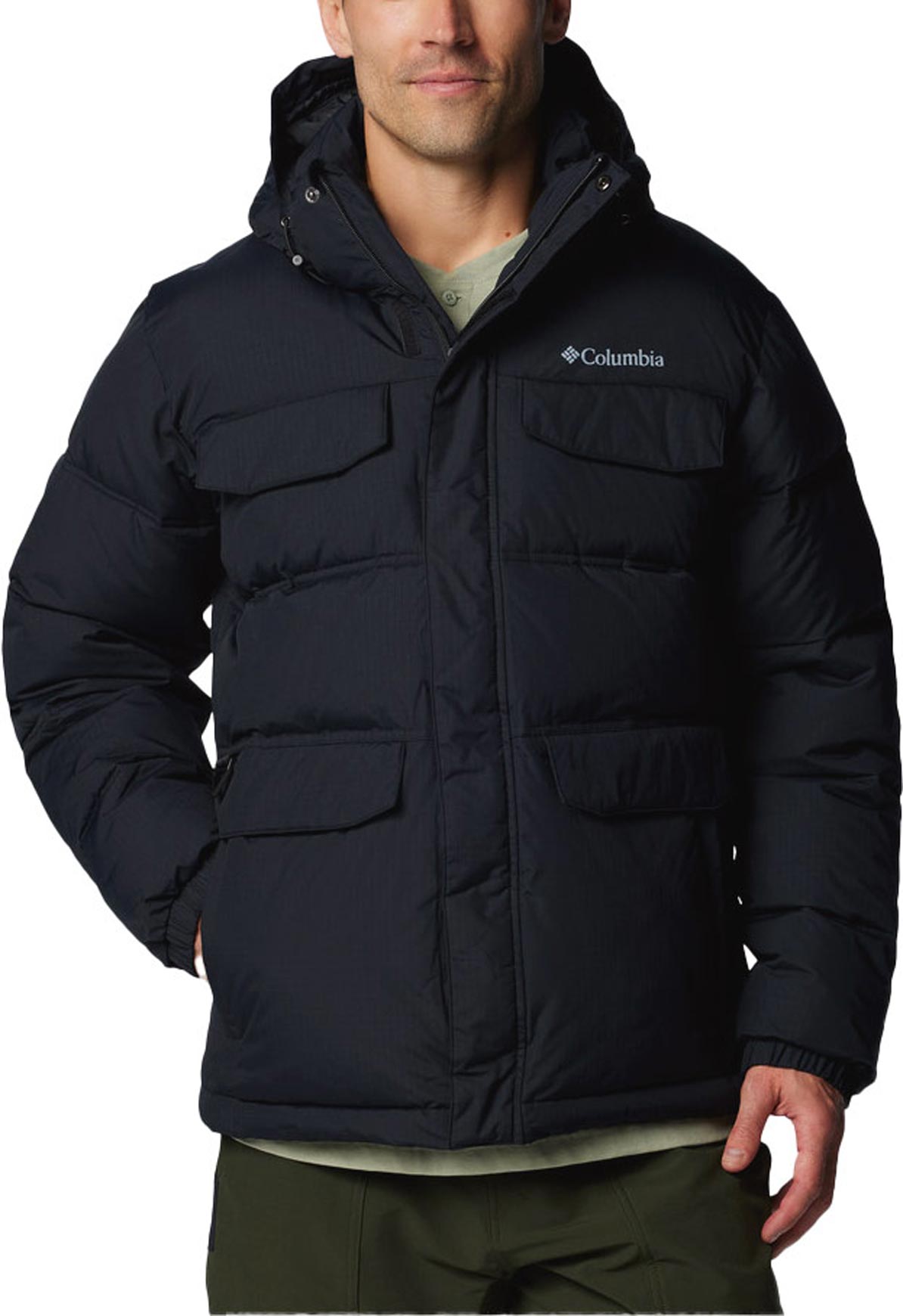 Doudoune isolante - Landroamer Puffer Jacket Black - Taille L - Noir