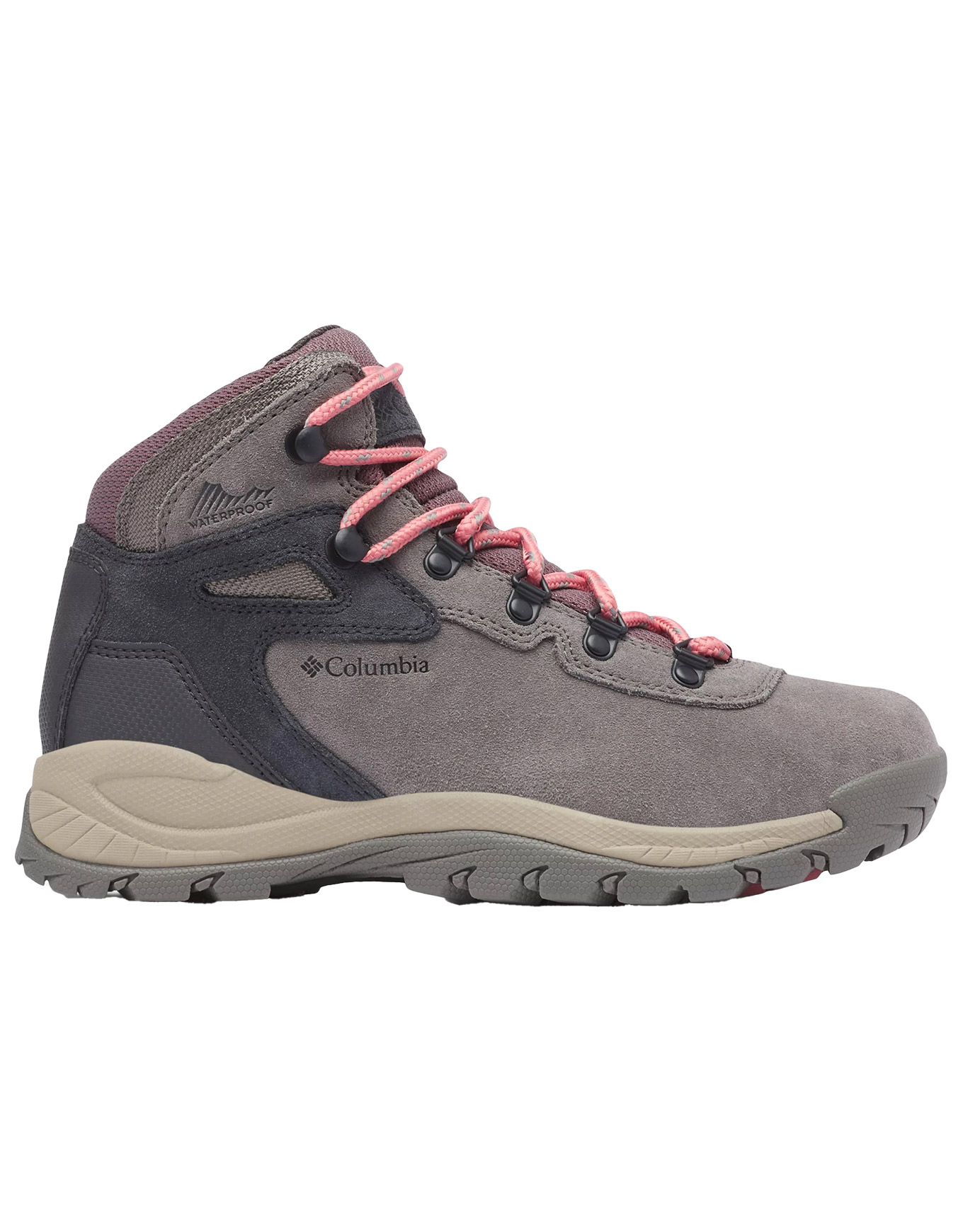 Chaussures de randonnée imperméables - Newton Ridge Plus Waterproof Amped Stratus Canyon Rose en Cuir - Taille 42