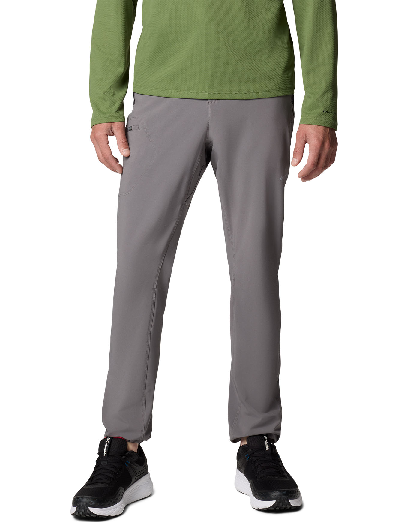Pantalon de randonnée déperlant et anti-UV - Triple Canyon Pant II City Grey - Taille 48 FR - Gris