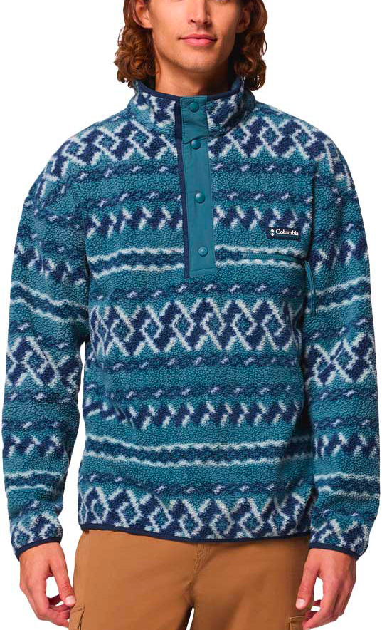 Columbia - Bedrucktes, halbgepresstes Fleece &ndash; Herren &ndash; Helvetia II 