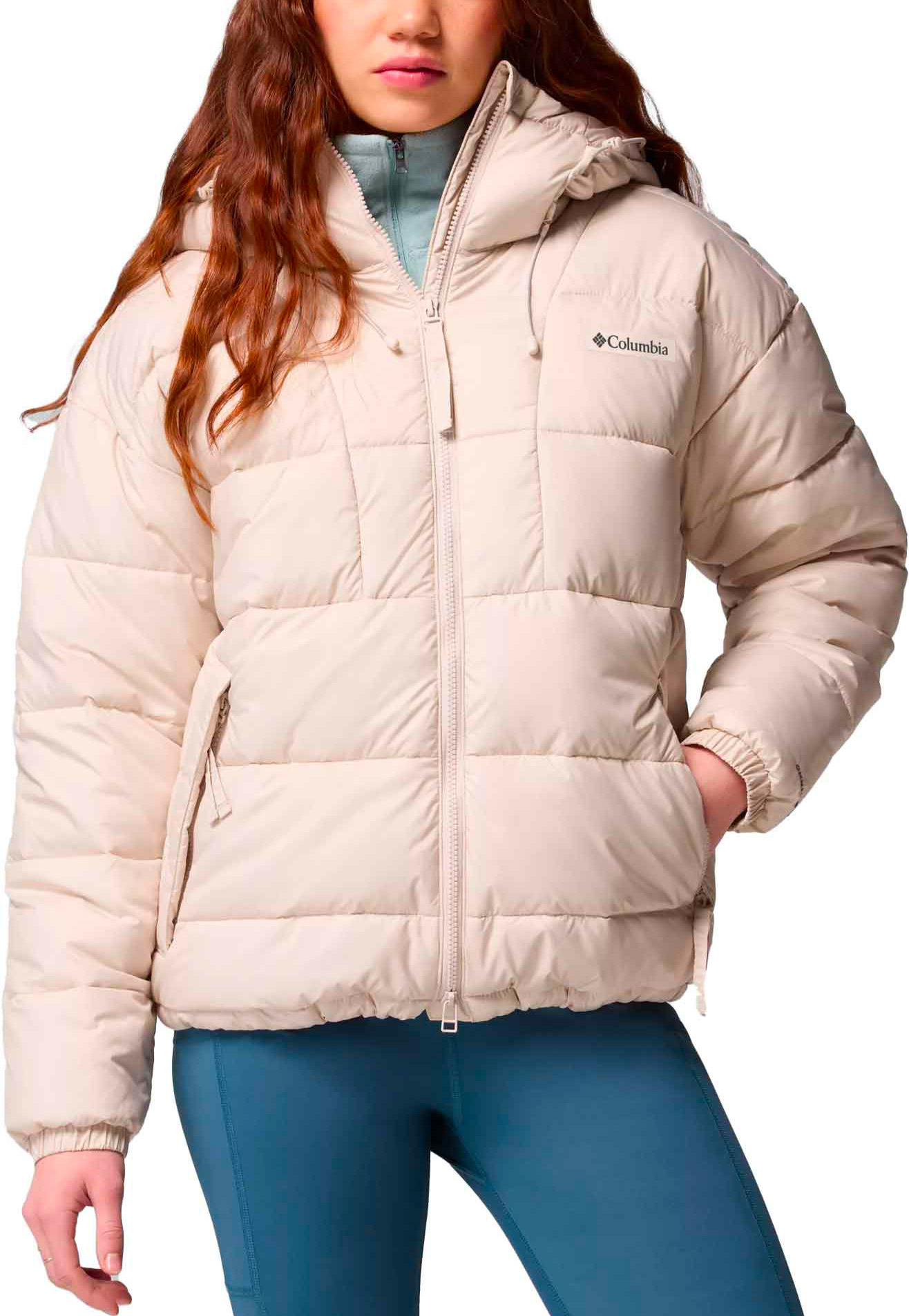 Columbia - Doudoune à capuche isolante - Pike Lake III Hooded Jacket Dark Stone