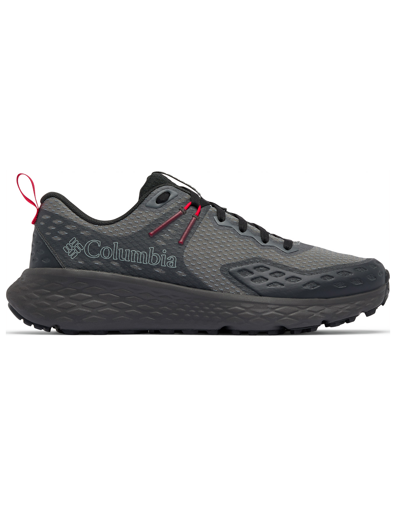 Chaussures de randonnée journée - Konos TRS TI Grey Steel Mountain Red - Taille 42,5 - Gris