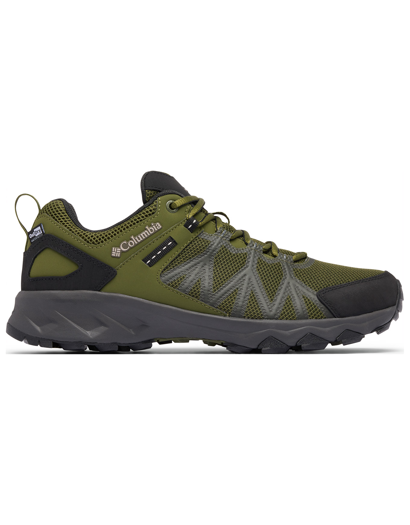 Chaussures de randonnée journée en OUTDRY - Peakfreak II Outdry Nori Black - Taille 47 - Vert