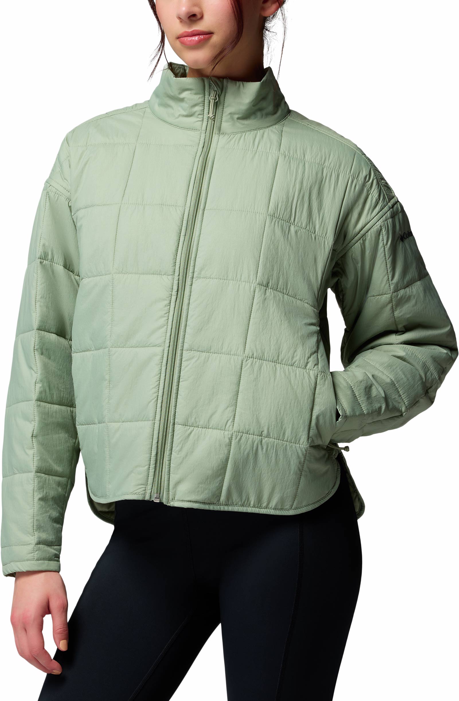 Doudoune résistante - Sienna Hill Quilted Jacket Safari en Nylon - Taille L - Vert