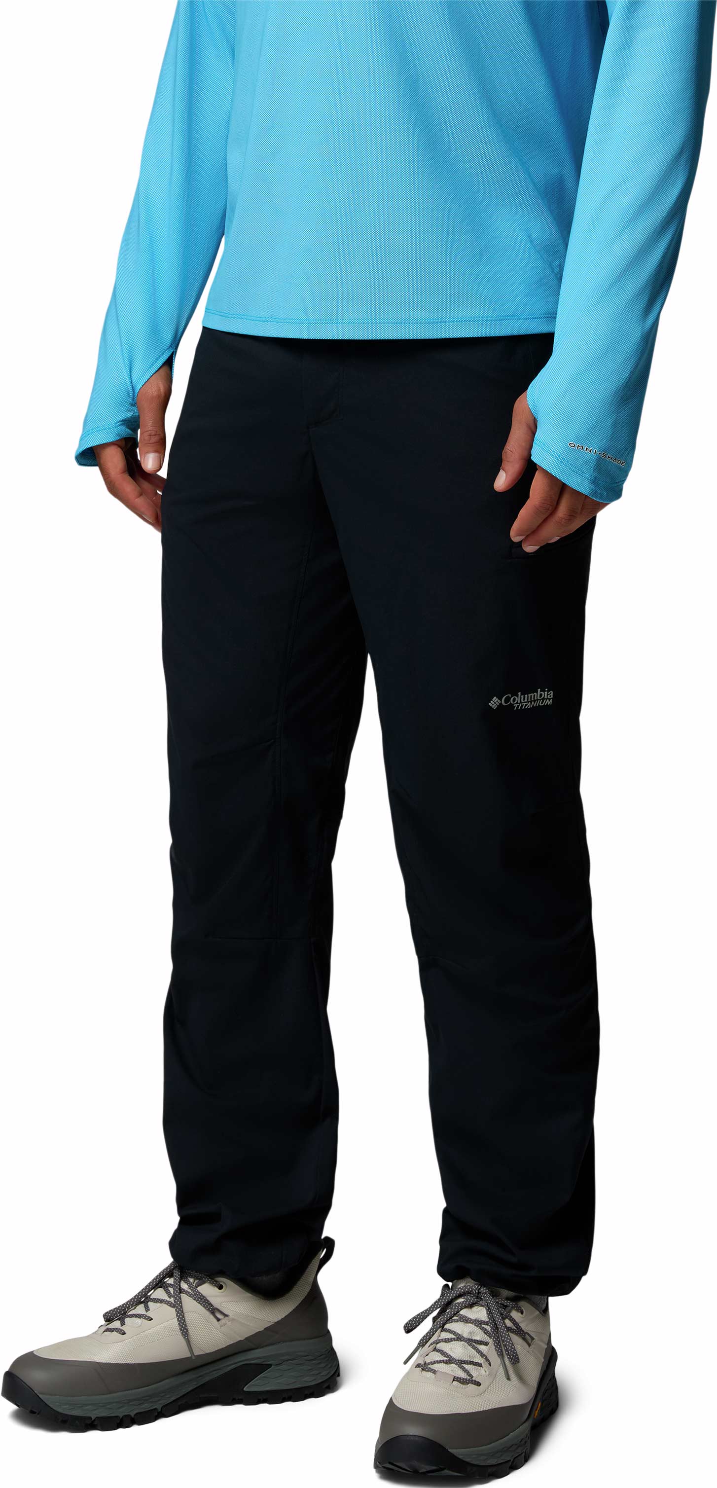 Pantalon de randonnée résistant - Cosmiques Pro Nylon Pant Black en Nylon - Taille 44 FR - Noir