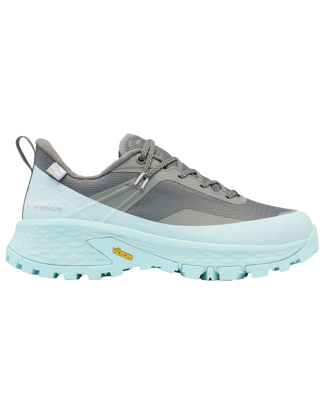 Chaussures de randonnée journée imperméable - Tellurix Titanium Outdry TI Grey Steel Marine Light - Taille 38 - Bleu