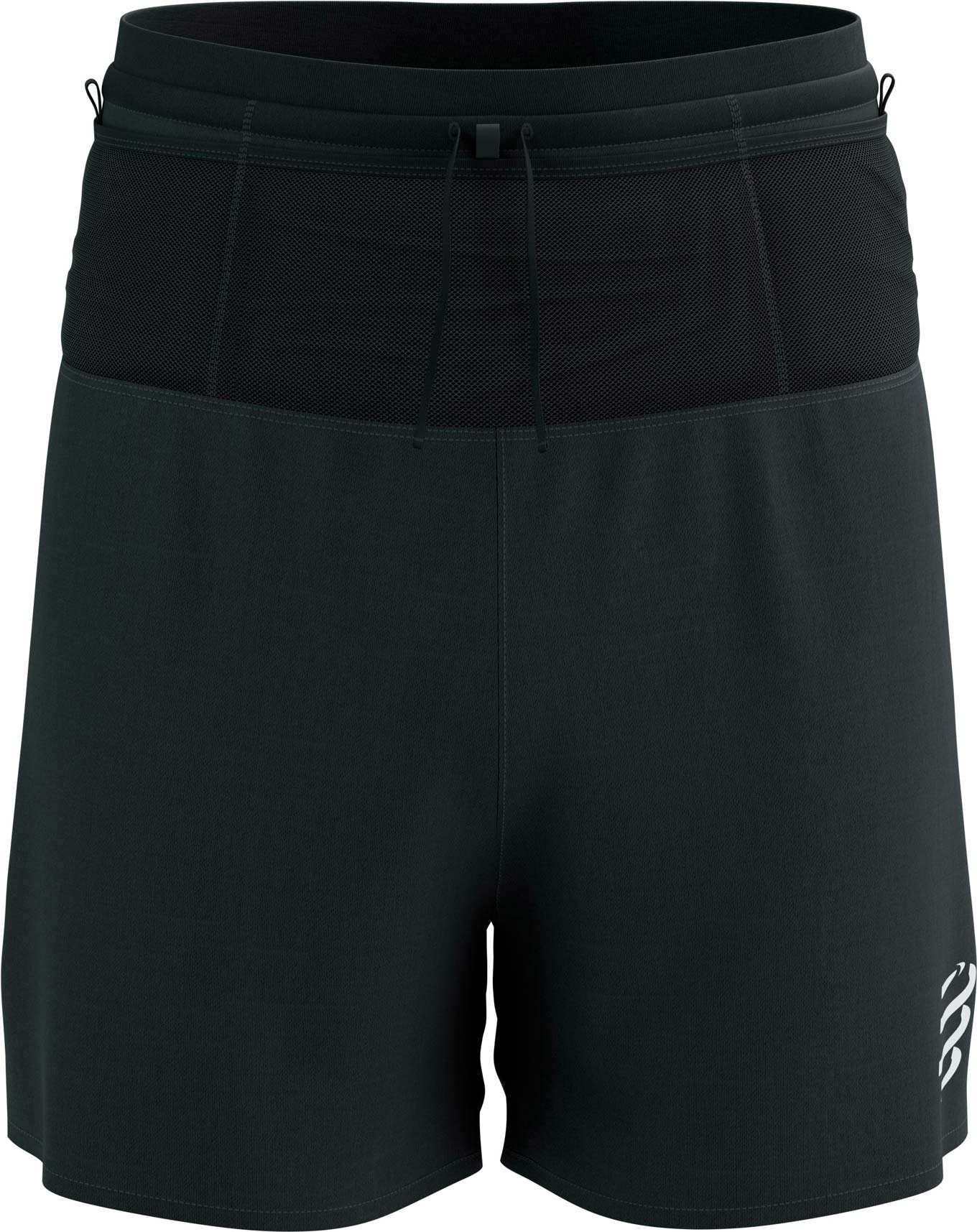 Surshort de trail - Trail Racing 2-In-1 Short M Black - Taille S - Noir