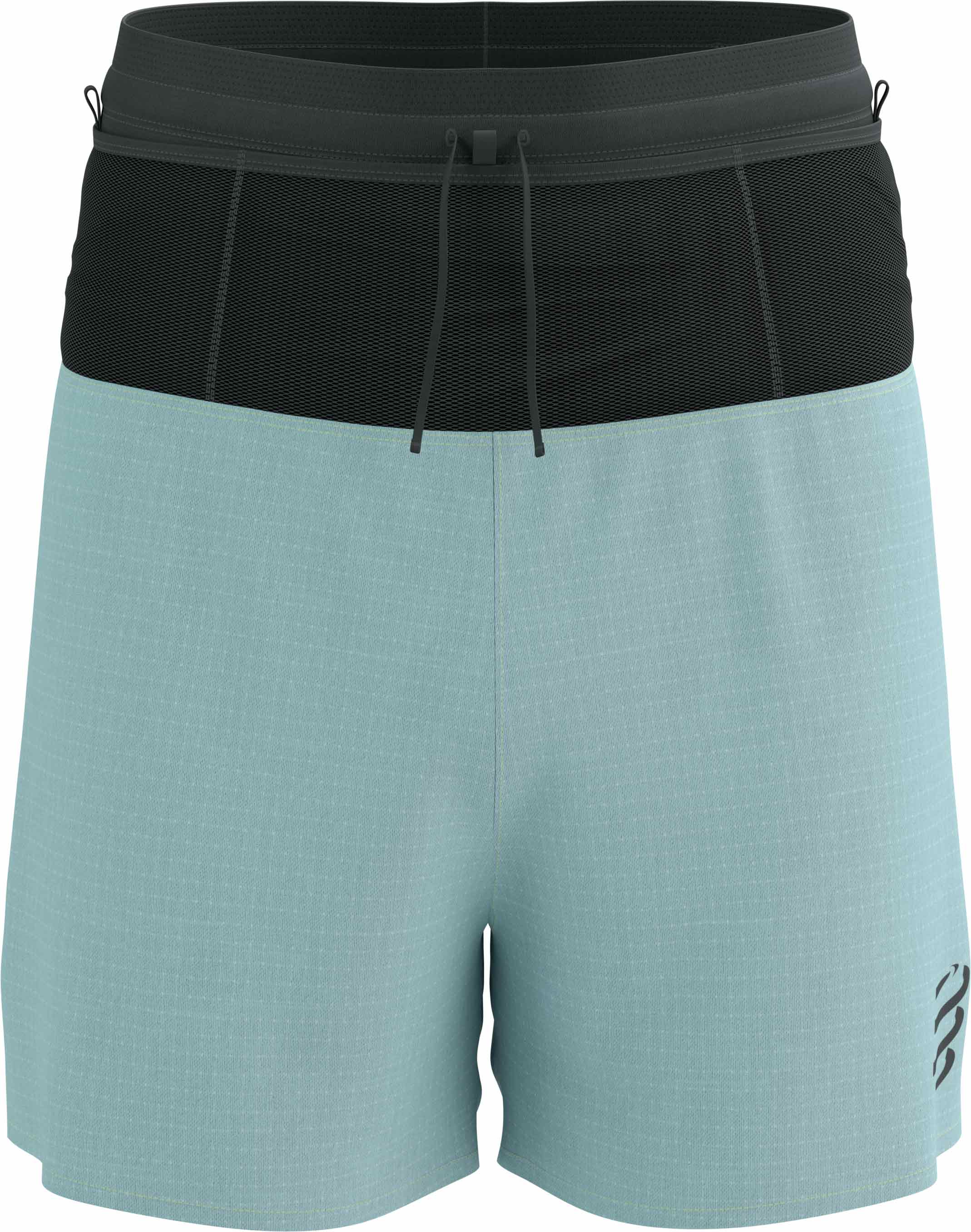 Short léger et respirant - Trail Racing Overshort M Ether - Taille XL - Bleu