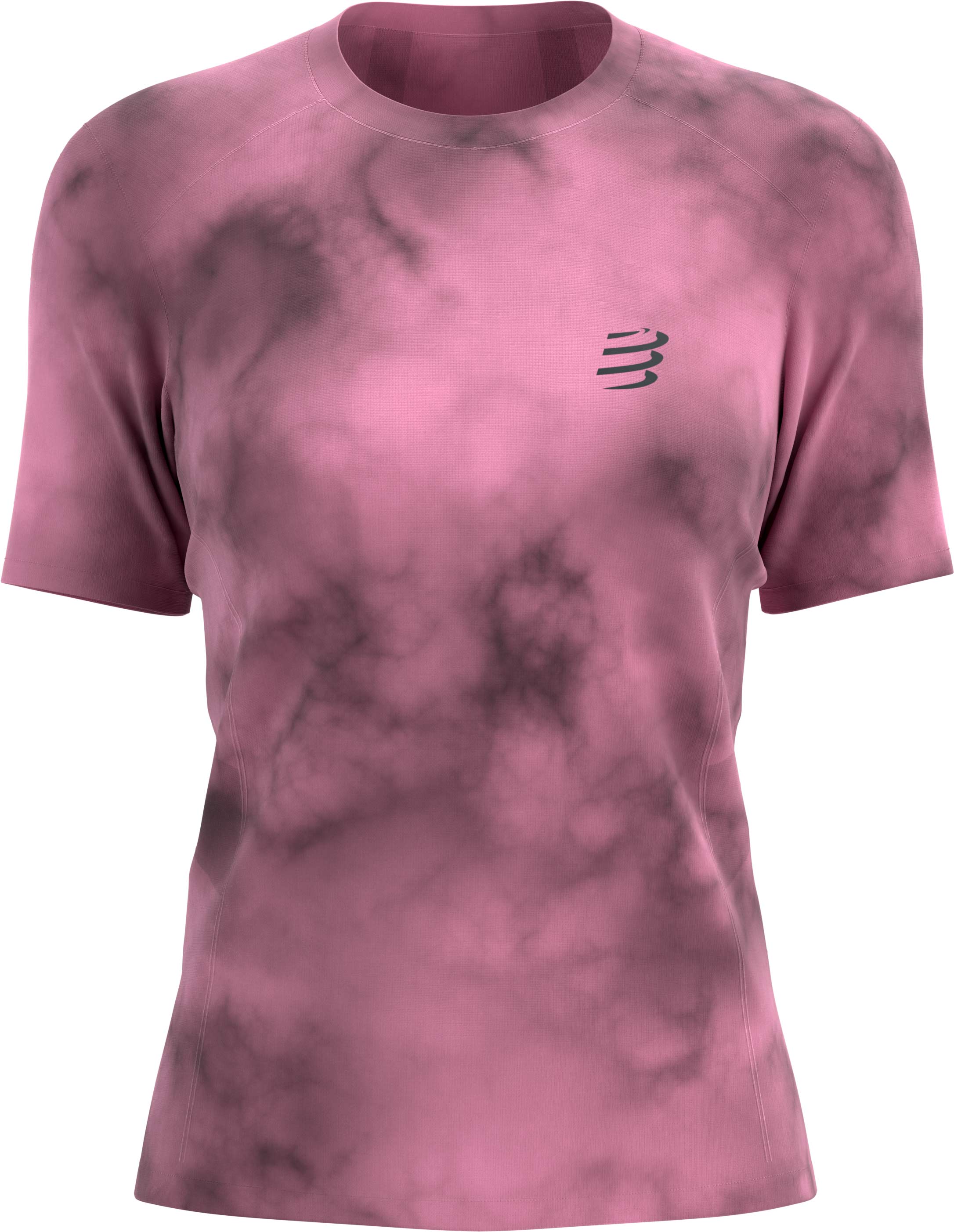T-shirt de trail/running - Performance SS Tshirt W Eat My Dust! Zephyr Tie Dye - Taille S - Rose