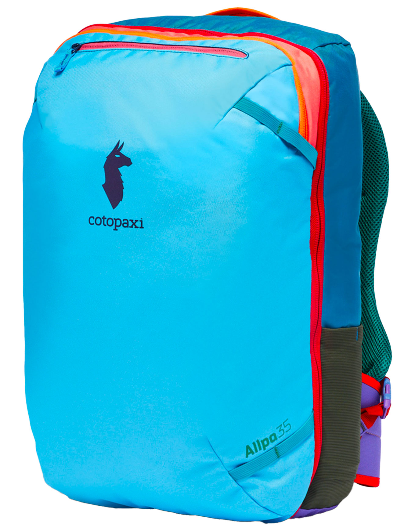 Sac à dos de voyage - Allpa 35L Travel Pack Del Dia en Nylon - Rouge