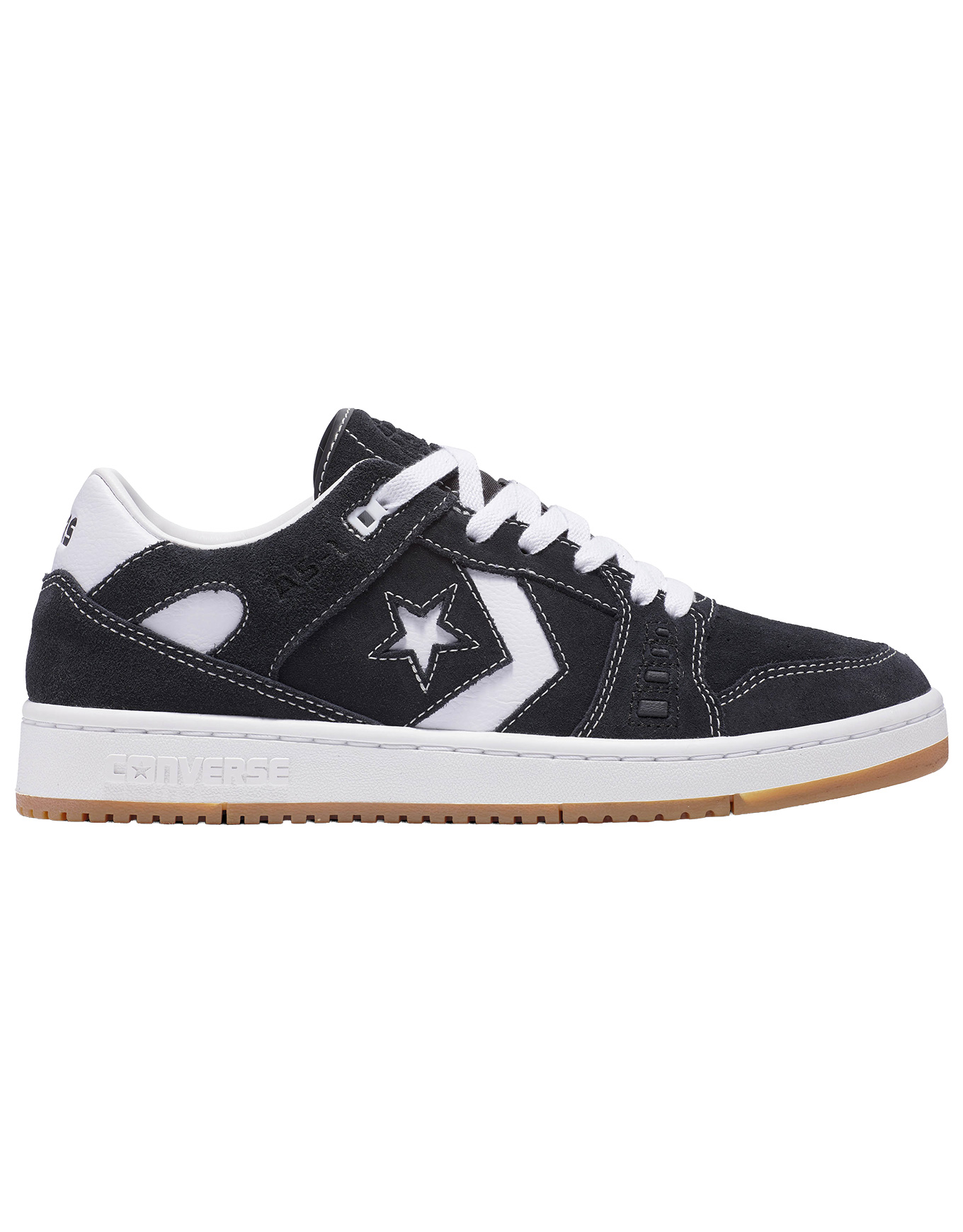 Sneakers basses en suède - AS-1 Pro Black/White/Gum en Cuir - Taille 43 - Noir