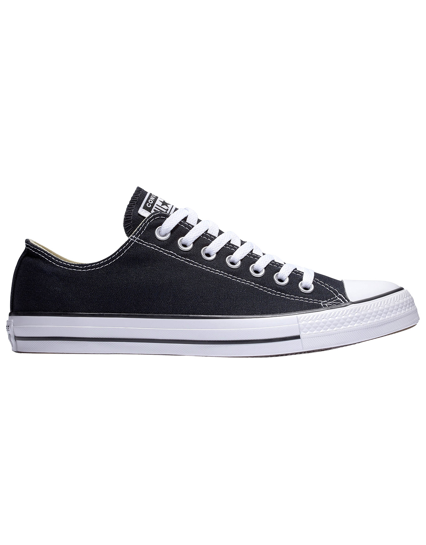 Chaussures basses en toile - Chuck Taylor All Star Classic Low Black - Taille 36 - Noir