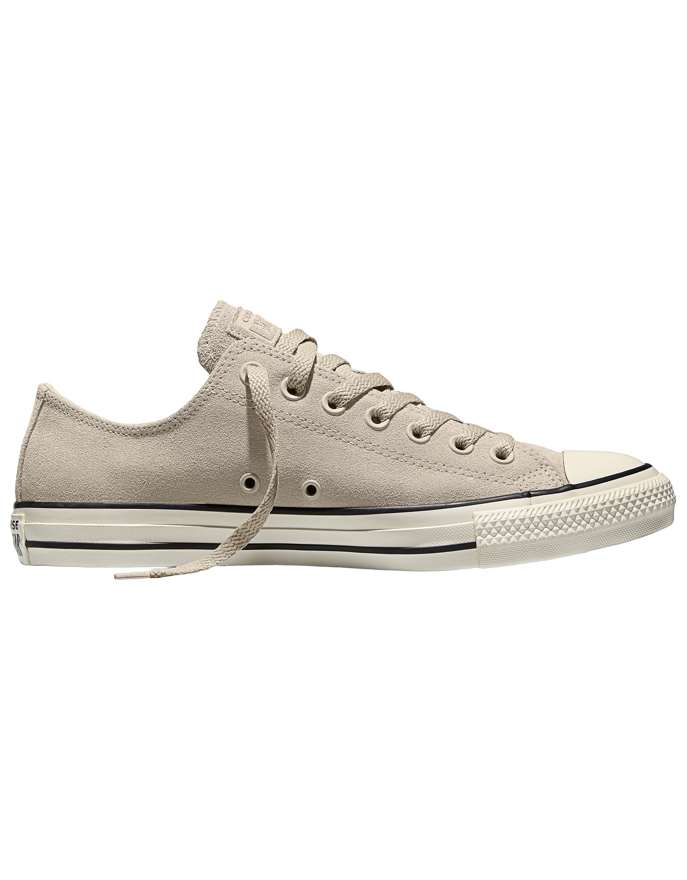 Sneakers en suède - Chuck Taylor All Star Colorful Suede Ox Papyrus/Black/Egret - Taille 43 - Beige