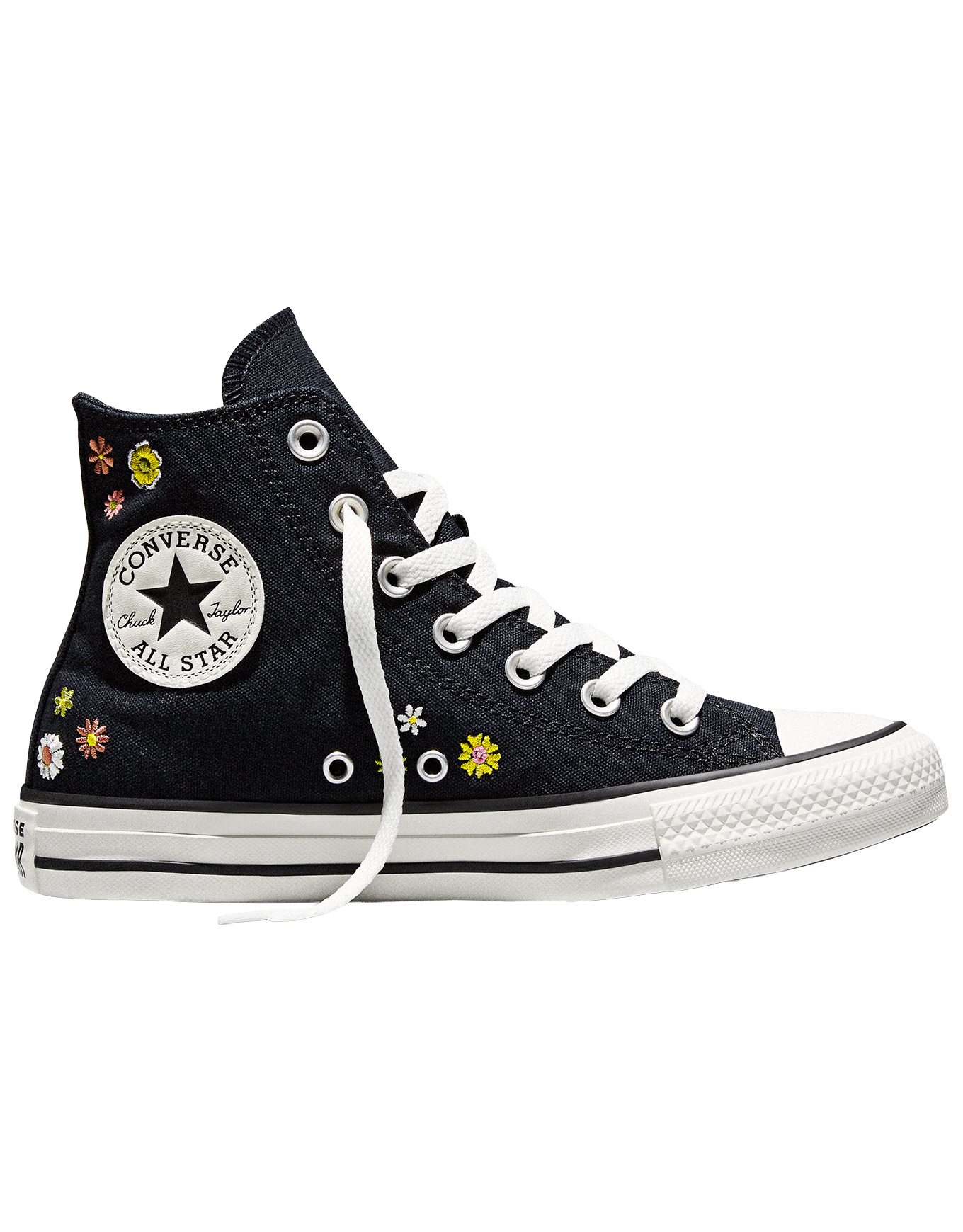 Sneakers montantes - Chuck Taylor All Star High Black/Bright Outlook/All Heat - Taille 39 - Noir