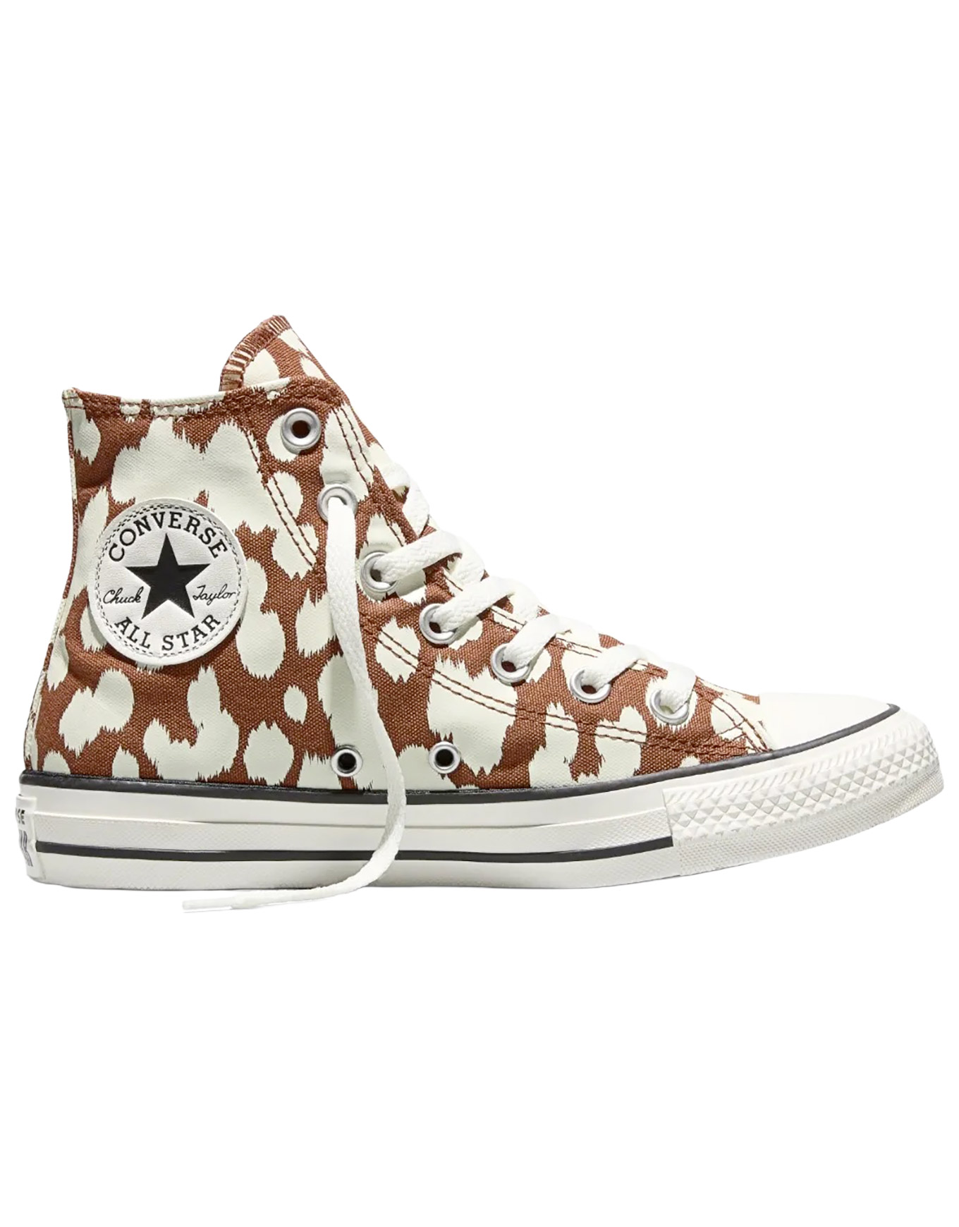 Chaussures montantes en toile - Chuck Taylor All Star High Unearthed/Egret/Unearthed - Taille 39 - Marron