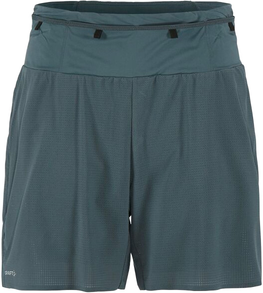 Short de trail stretch à séchage rapide - Pro Trail Shorts M Grey - Taille L - Gris