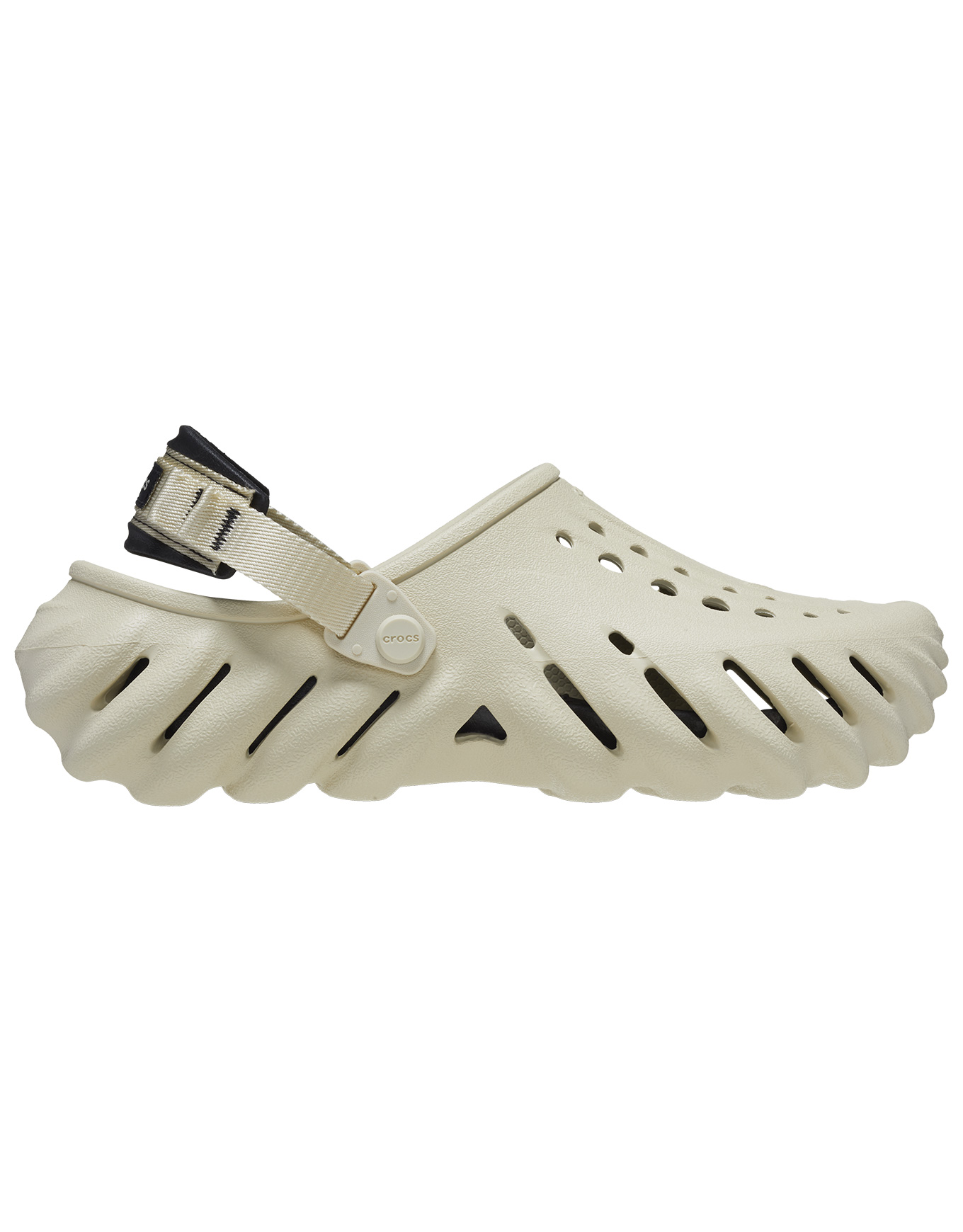 Sandales en mousse - Echo Clog Bone/Black - Taille 42-43 - Beige