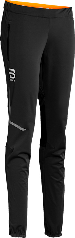 Wasserfeste und atmungsaktive Hose für Skilanglauf Pants Pro 2.0 W Black für Damen Größe S schwarz