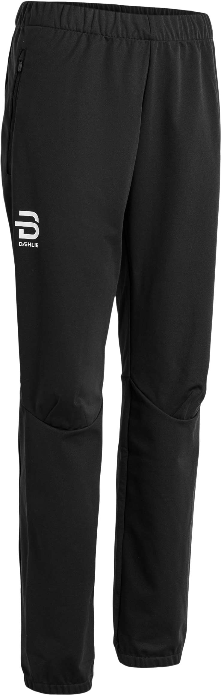 Winddichte und atmungsaktive Skilanglauf Hose für Damen Pants Base W Black für Damen Größe XS schwarz