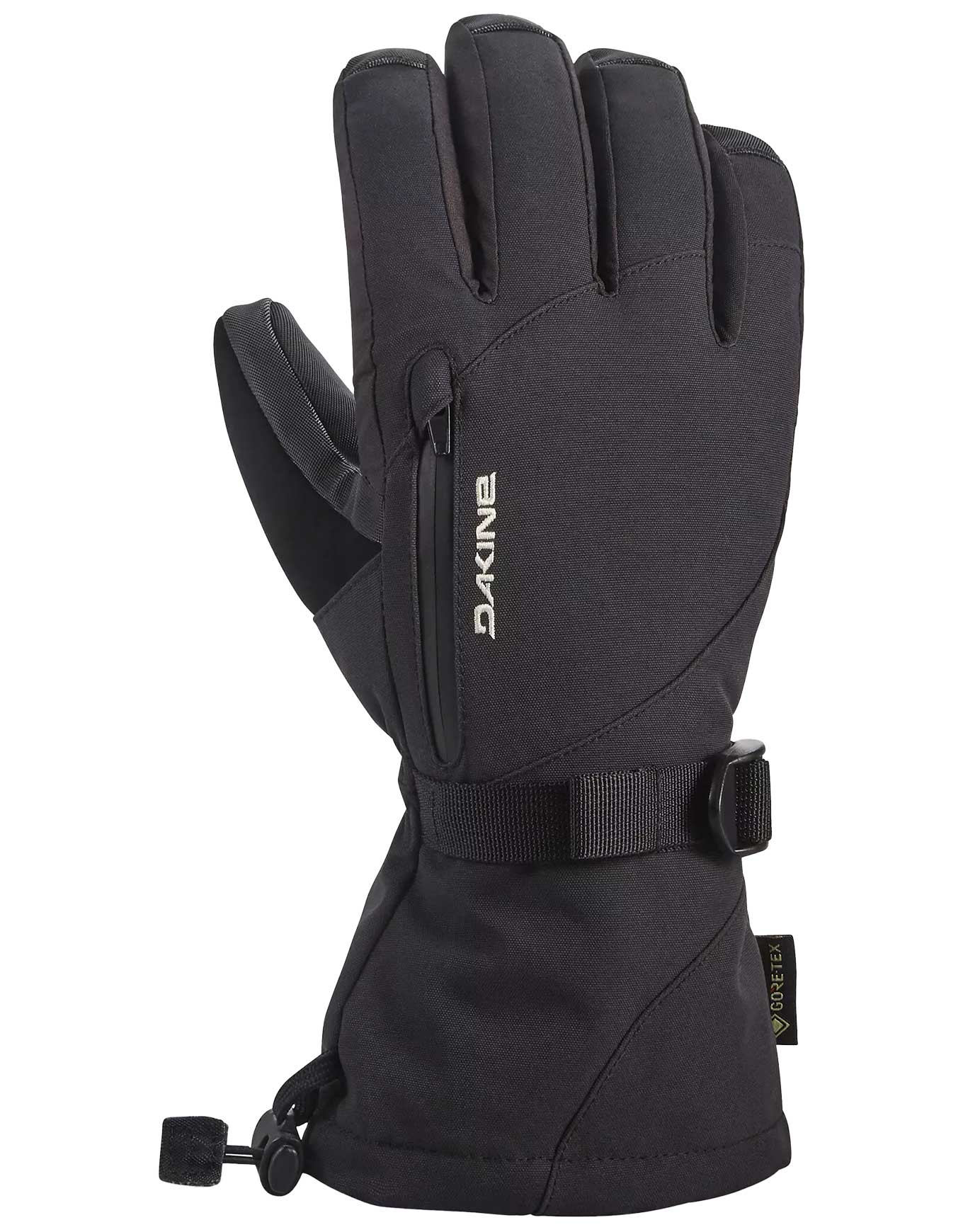 Skihandschuhe aus GORE-TEX® Sequoia Gore-Tex Glove Black für Damen Größe S schwarz