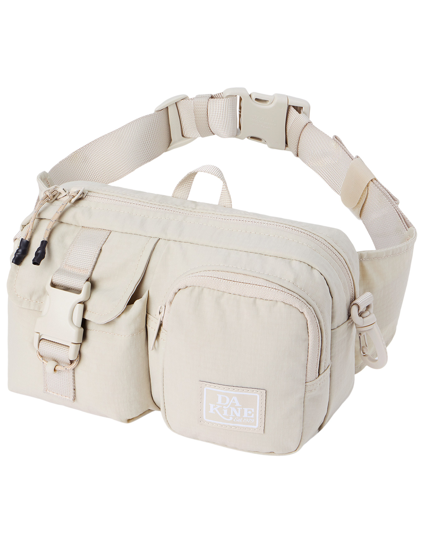 Sacoche 4L - Jagger Hybrid Hip Pack Silver Lining en Nylon - Gris