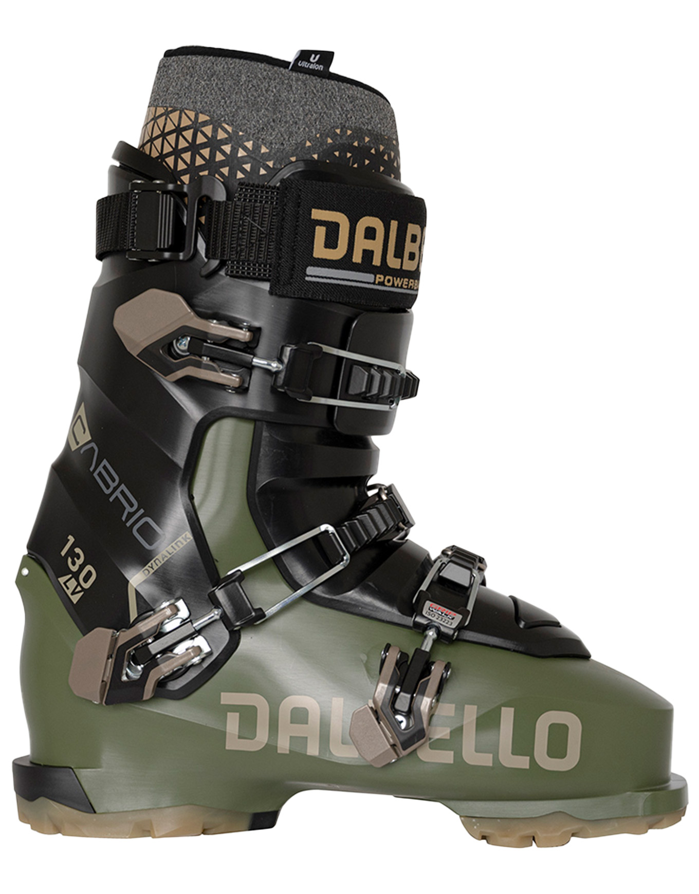 Chaussures de ski - Cabrio Lv 130 3Dwrap Moss Green/Black - Taille 44 - Vert