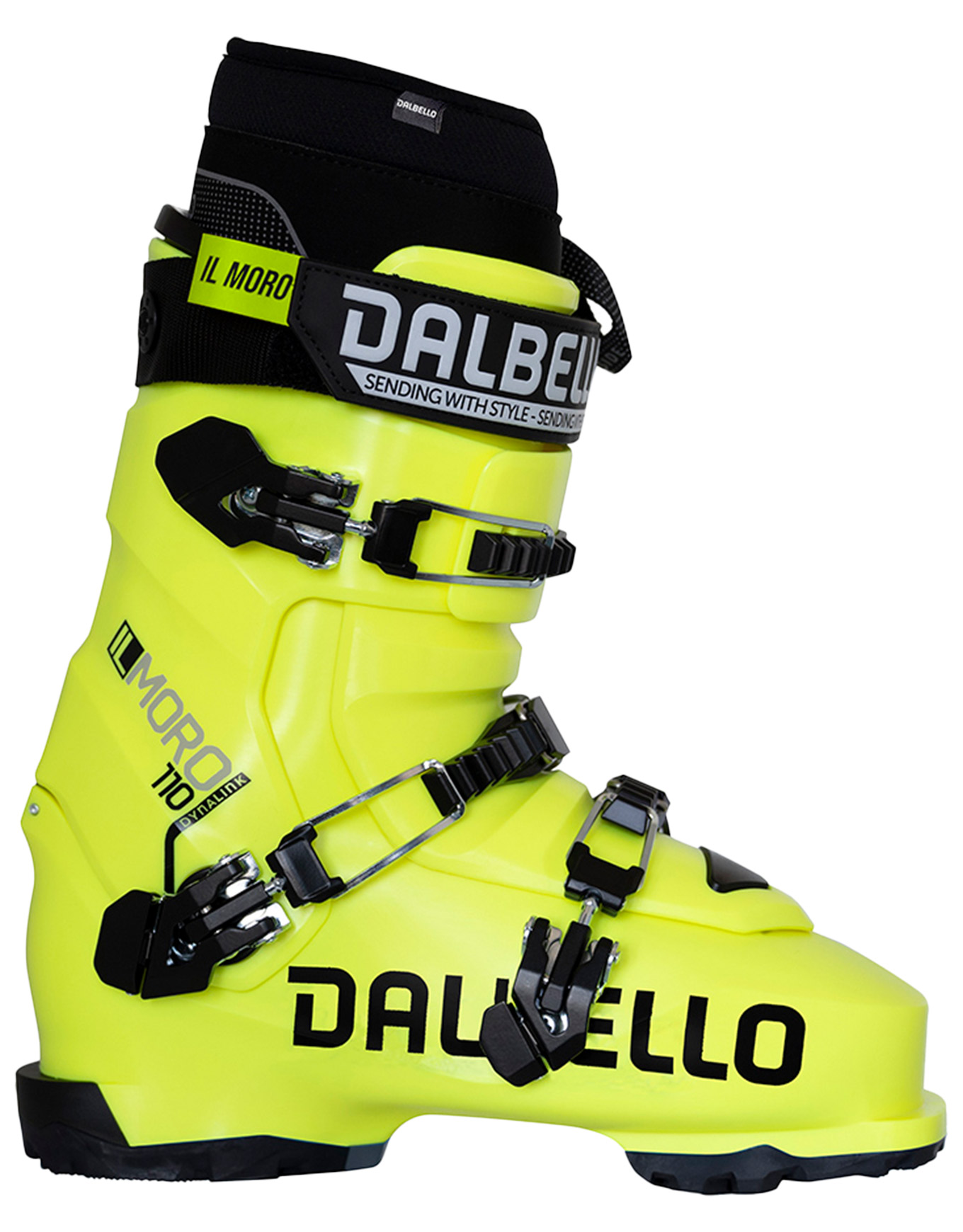 Chaussures de ski - II Moro 110 3Dwrap Yellow Fluo/Yellow Fluo - Taille 44 - Jaune
