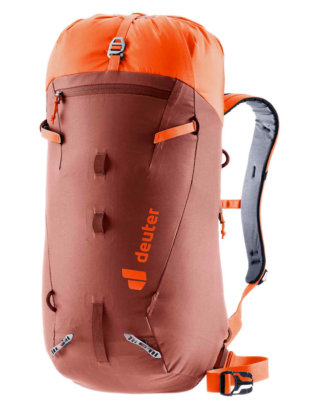 Bergsteigerrucksack Guide 24 Redwood/Papaya für Herren Rot