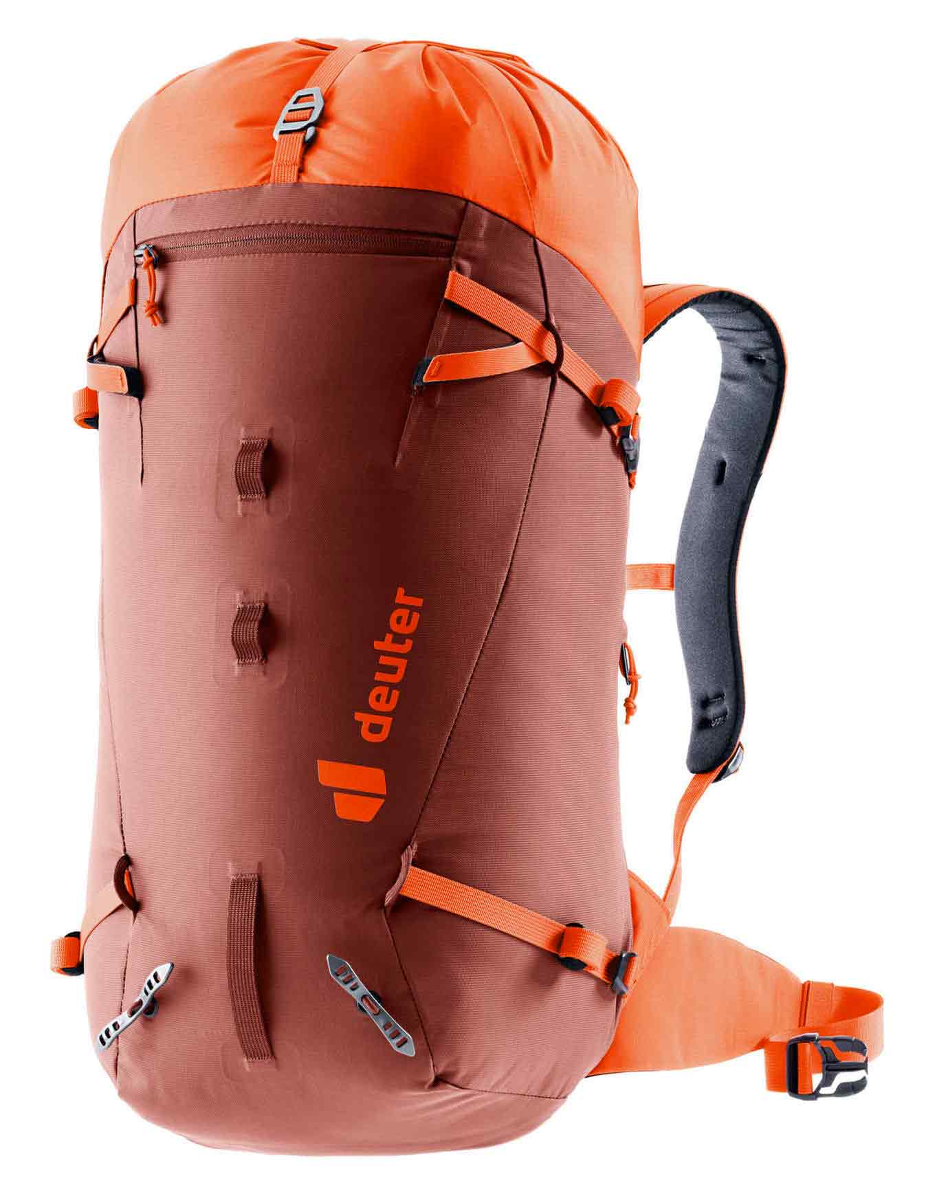 Bergsteigerrucksack Guide 30 Redwood/Papaya fĂĽr Herren Rot