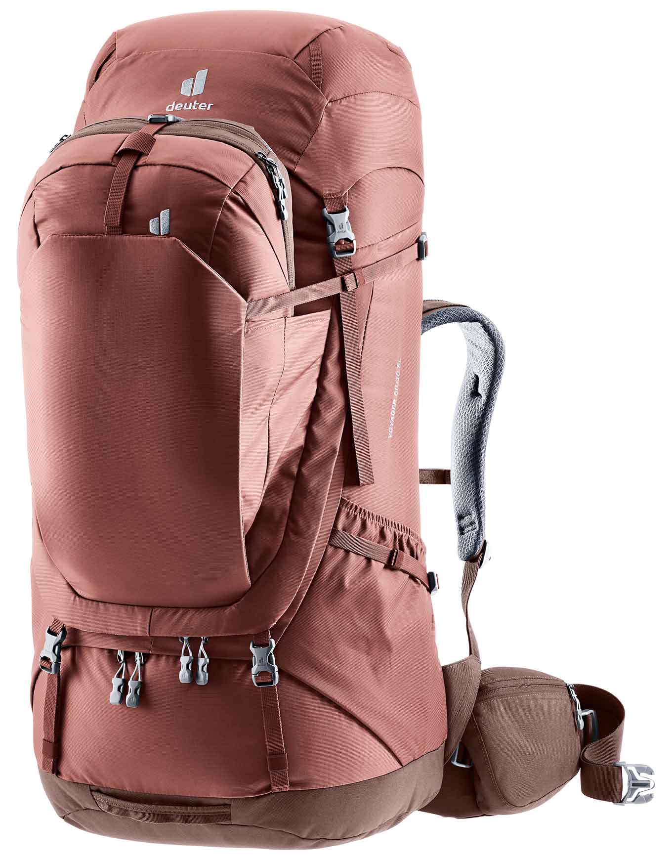 Sac à dos de voyage - Voyager 60+10 SL Caspia Raisin - Bordeaux