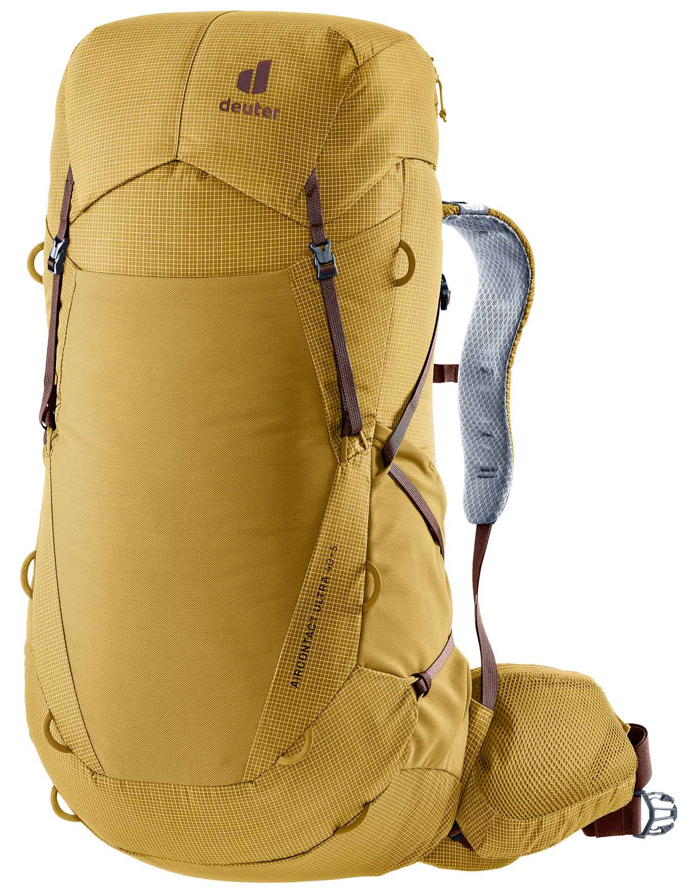 Sac à dos de trekking - Aircontact Ultra 40+5 Savanna Raisin - Jaune
