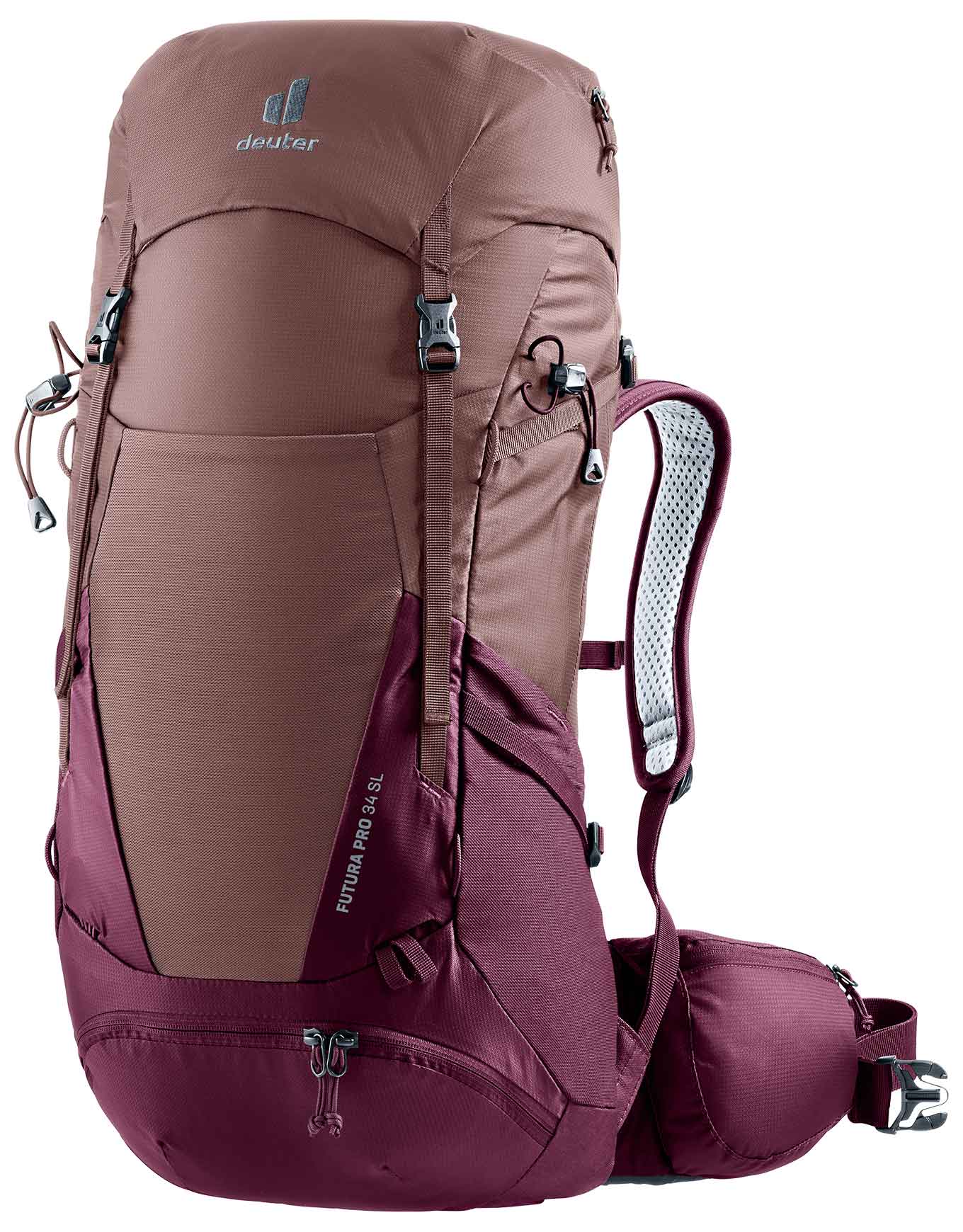 Sac à dos de randonnée journée - Futura Pro 34 SL Ashrose Cassis - Violet