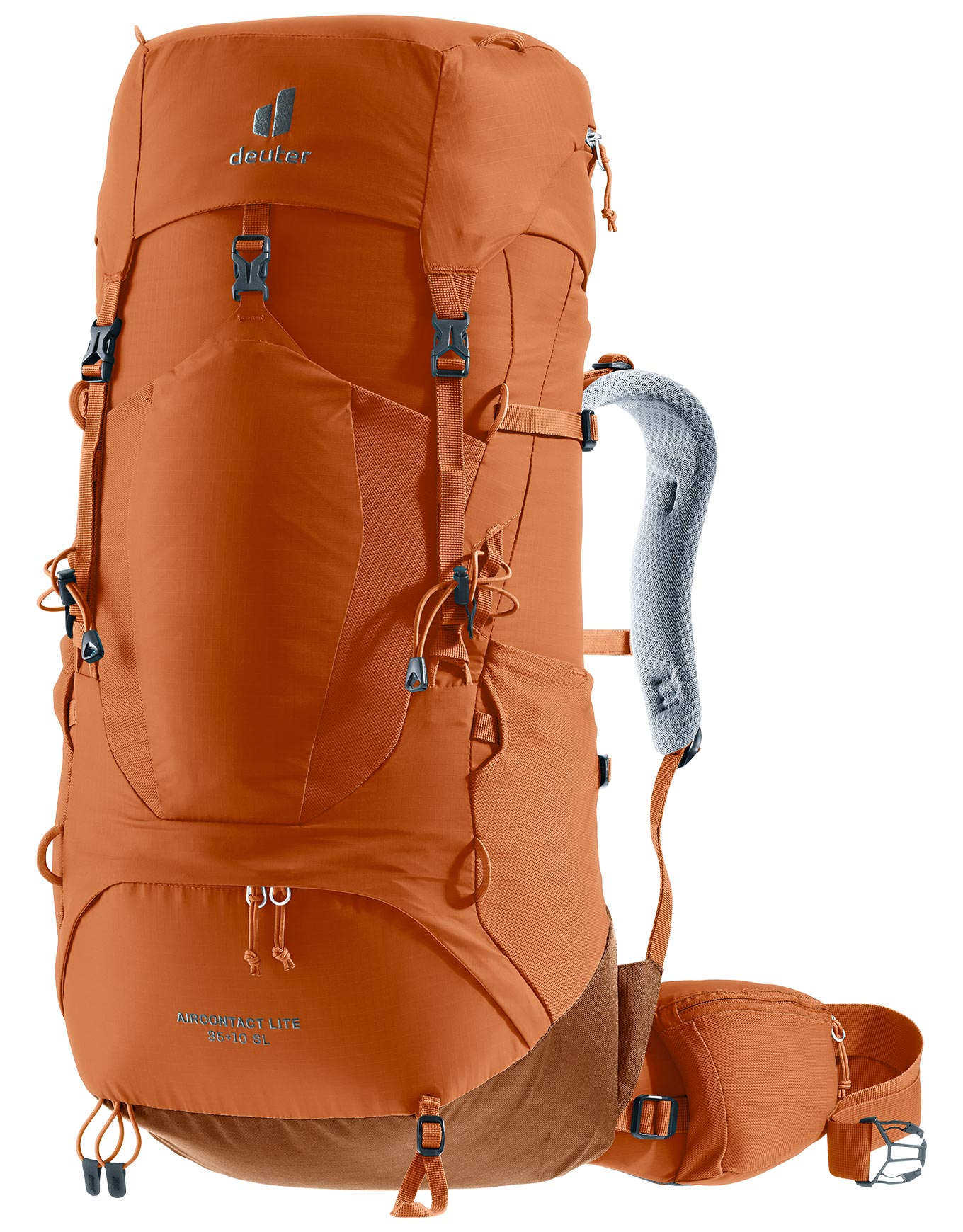 Sac à dos de trekking - Aircontact Lite 35+10 SL Pecan Mocha en Nylon - Orange