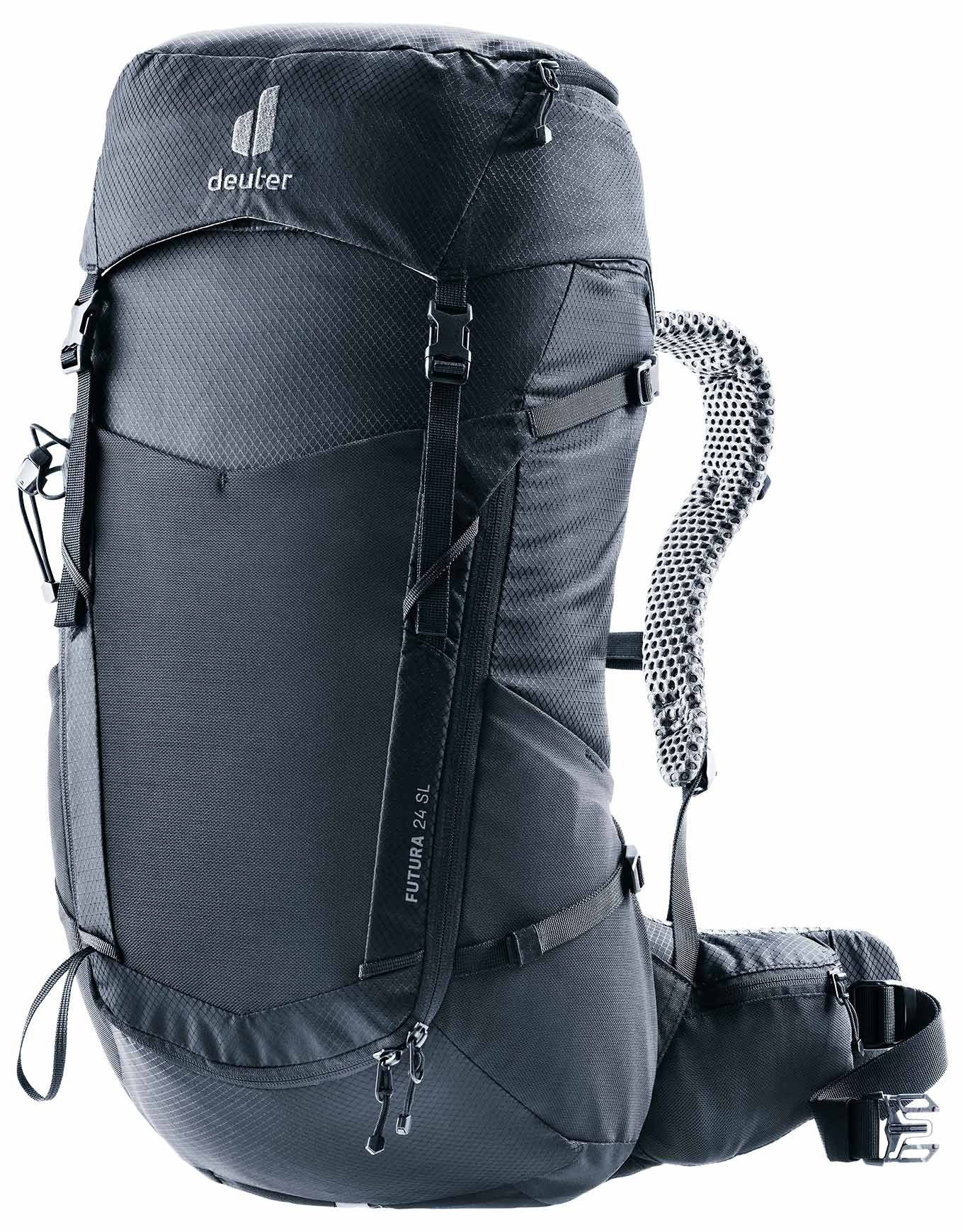 Sac à dos de randonnée journée - Futura 24 SL Black en Nylon - Noir